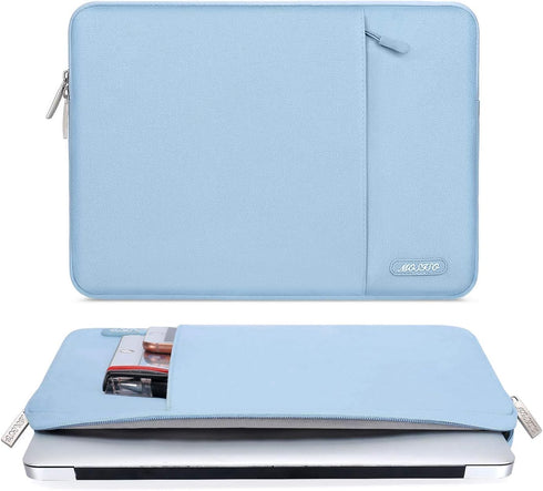 MOSISO Laptop Sleeve Bag Compatible with MacBook Air/Pro, 13-13.3 inch Notebook, Compatible with MacBook Pro 14 inch M3 M2 M1 Chip Pro Max 2024-20...