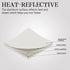 Ironing Board Cover and Pad | 100% Cotton Cover with Padding Standard Size with Aluminum Coating | Heat-Reflective Ironing Board with Elastic Edge...
