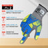 Level 7 Cut Resistant Gloves, Safety Work Gloves for Men Women, Impact Gloves with TPR Protection, ANSI Level A7 Protection, Touch Screen Mechanic...