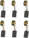 6/pack CB303 Carbon Brush (0.2 * 0.43 * 0.67 inch) Compatible with Makita Power Tool CB303 194996-6 191963-2...