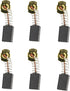 6/pack CB303 Carbon Brush (0.2 * 0.43 * 0.67 inch) Compatible with Makita Power Tool CB303 194996-6 191963-2...