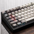 PBT Keycaps - Side Printed Keycap Set, Dye Sublimation Shine Through Custom Keycaps, Cherry Profile 135 Keys Landscape Painting Style Phantom Keyb...