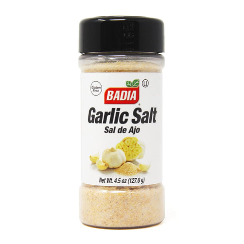 Badia Garlic Salt, 4.5 Oz (Pack Of 8)...