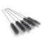 Utoolmart Wire Tube Brushes, Stainless Steel Bottle Bristle Cleaning Spiral Power Pipe Brush, 1.0-inch Diameter 12-inch Long-Handle Cleaner for Au...