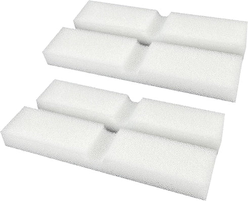 4 Pcs Foam Filter Pads for Fluval Fx4 FX5 FX6 Canister Filter Aquarium Bio Sponge Replacement...