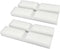 4 Pcs Foam Filter Pads for Fluval Fx4 FX5 FX6 Canister Filter Aquarium Bio Sponge Replacement...