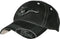 Ford Mustang Black Hat / Cap with Silver Stitching and Adustable Closure...