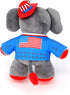 USA Elephant 8 Inch” Stars-and-Stripes Elephant Plush Stuffed Animal July 4th Independence Day Patriotic Decoration Memorial Day....