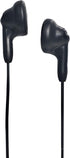 Magnavox MHP4820-BK Gummy Earbuds in Black | Available in Pink, White, Black, Blue, & Teal | Earbuds Gummy | Extra Value Comfort Stereo Earbuds | ...