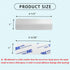 Mini Blind Slat Repair Kit,1 inch Horizontal Blinds Replacement Slats,Horizontal Blind Repair Tabs, White Blind Fixers (12 PCS)...
