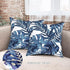 Pack of 4 Outdoor Decorative Throw Pillow Covers Waterproof Pillow Covers Tropical Leaf Farmhouse Cushion Cases 18x18 Outside Pillows for Patio Fu...
