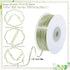 200 Yards 1/8 Inch Sage Green Ribbon, Thin Light Green Ribbon Double Faced Satin Ribbon for Gift Wrapping Bouquet Crafts Wedding Party Home Decora...