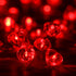 Luditek 50 LED Diamond Cut Red Heart Twinkle Fairy String Lights for Valentines Weddings Dating Garland Indoor Outdoor Home Decorations, 8 Lightin...