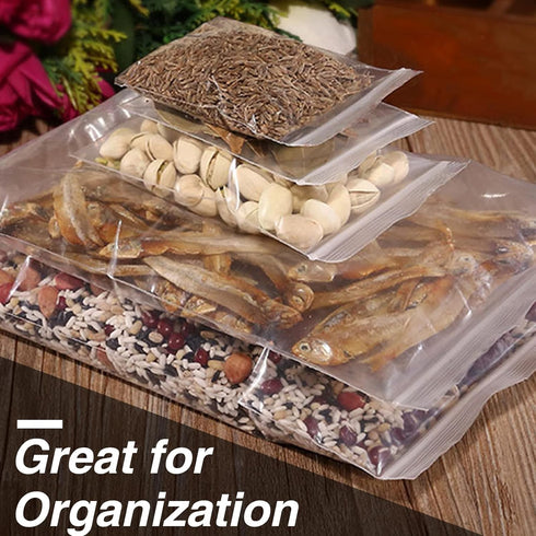 400pcs Plastic Bags, 3 x 4 inch 2 mil Jewelry Bags, Clear Small Zip Bag, Resealable Zip Bag for Small Business, Storage, Candy Bags...