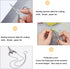 SUNNYCLUE Stainless Steel Sharp Tip Sewing Scissors with Sheath Chain Cutter Safety Precision Detail Embroidery Scissors with Cover Handcraft Art ...