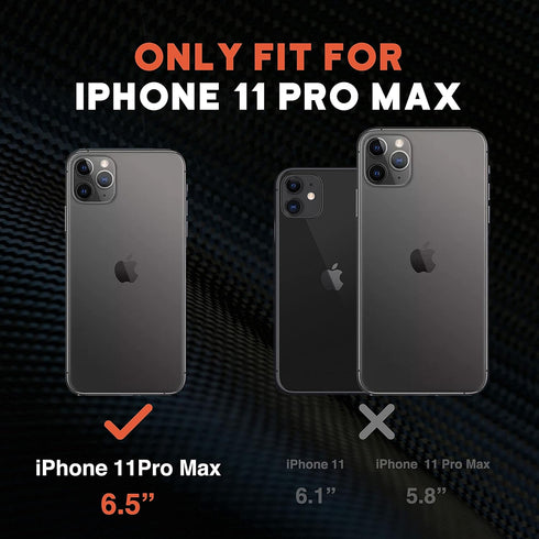 NTG [1st Generation Designed for iPhone 11 Pro Max Case, Heavy-Duty Tough Rugged Lightweight Slim Shockproof Protective Case for iPhone 11 Pro Max...