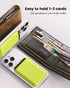 Magnetic Phone Wallet for Apple MagSafe, Card Wallet Holder for iPhone 15 Pro Max/15 Plus/15 Pro/15, 14 Pro Max/14 Plus/14 Pro/14, 13 Pro Max/13 P...