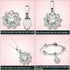 200pcs Glue on Bails Pendants Spoon Oval Shape Glue-on Earring Bails with a Box Jewelry Making Accessories for DIY Necklace Bracelet Crafts Handma...