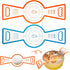 Silicone Bread Sling for Dutch Oven, 2Pcs Bread Baking Mat, 0.7mm Sourdough Bread Baking Supplies, Upgraded Bread Sling with Long Exclusive Handle...