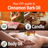 H’ana Cinnamon Bark Essential Oil for Diffuser - 100% Natural Cinnamon Bark Oil for Skin, Aromatherapy, Bath Bombs, Soaps & Candles (1 fl oz)...