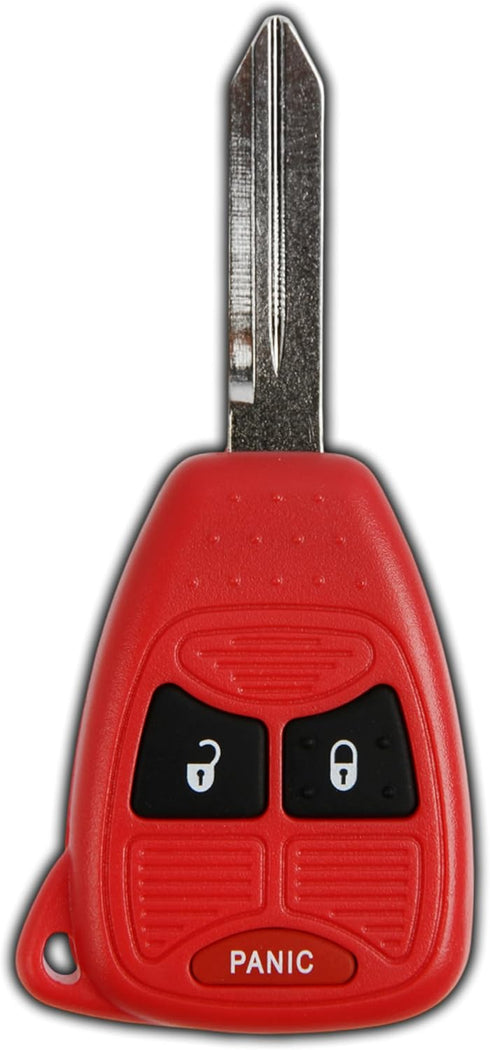 KeylessOption Key Fob for 2004 2005 2006 2007 2008 2009 2010 2011 2012 2013 2014 2015 2016 2017 Chrysler 300 Dodge Charger Jeep Cherokee Remote, 3...