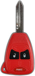 KeylessOption Key Fob for 2004 2005 2006 2007 2008 2009 2010 2011 2012 2013 2014 2015 2016 2017 Chrysler 300 Dodge Charger Jeep Cherokee Remote, 3...