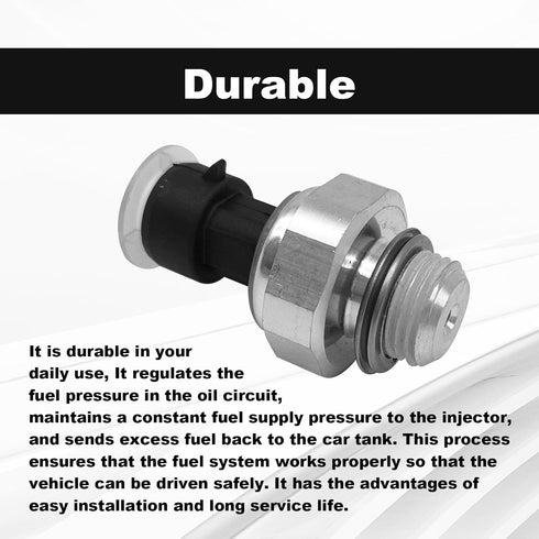 Engine Oil Pressure Sensor Switch Sending Unit Compatible with Chevy Silverado Trailblazer Suburban Tahoe GMC Yukon Impala Pontiac Buick, 12616646...
