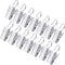 JANYUN 120 Pack Heavy-Duty Hook Clip Set Metal Curtain Clips for Curtain Photos Home Party Decoration Art Craft Display - Silver...