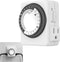 HBN Indoor Timers for Lamps,24 Hour Plug-in Mechanical Indoor Timer for Electrical Outlets,Dual Outlets,15 Minute Intervals,Light Timer for Indoor...