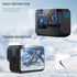 FitStill Black Silicone Sleeve Case for Go Pro Hero 12/Hero 11/Hero 10/Hero 9 Black,Battery Side Cover&Screen Protectors& Lens Caps&Lanyard for Go...