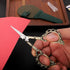Knitting Scissors with Case, Crochet Scissors Threading Sewing Shears for Embroidery Craft Artwork Needlepoint, Bronze Little Snips...