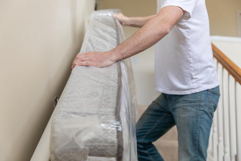 Duck Brand Bed Mattress Matress Cover, Full/Twin, Clear (1140235)...