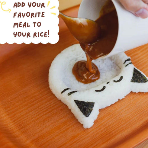 Animal Rice Mold Set – Cute animals Shapes, DIY Bento Lunch Decoration Tool, Easy Rice Shaper, Japanese Kitchen Accessory, Fun Food Cutter Include...