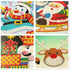 8 Packs Diamond Painting Christmas Cards by Numbers - Christmas Tree, Santa Claus, New Year Greeting Card, Stickers & Gifts...