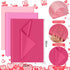 PLULON 90 Sheets Pink Tissue Paper Bulk, Coloured Gift Wrap Tissue Paper Sheets for Packaging Birthday Gift Wrapping Wedding Baby Shower Easter Va...