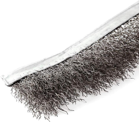 SH-RuiDu Wire Scratch Brush for Cleaning Rust, Heavy Duty 0.3mm Stainless Steel Wire Scratch Brush with Plastic Handle Rust Remover Brush for Rust...