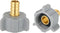 (Pack of 2) EFIELD 1/2 Inch Pex X 7/8 Inch Toilet Ballcock Swivel Straight Adapter, Brass Plumbing Fittings (2)...