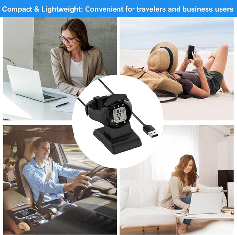 3.2 ft Wire USB Charging Dock Stand for ULT-G Golf Watch,Fast Charging Cable Charging Cable Compatible for TEC TEC TEC ULT-G Smart Watch Replaceme...