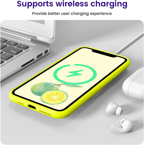 OTOFLY Compatible with iPhone 11 Pro Max Case,Ultra Slim Fit iPhone Case Liquid Silicone Gel Cover with Full Body Protection Anti-Scratch Shockpro...