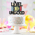 Level 10 Unlocked Game Birthday Cake Topper - Video Game Boy's 10th Birthday Game On Party Cake Supplies - Gaming Level Up Winner Party Decoration...