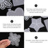 Tofficu 50 Pieces Mesh Plastic Canvas Sheets, Plastic Mesh Sheet Plastic Grid Sheet 5 Styles, Plastic Canvas Shapes for Embroidery, Knitting and C...