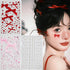 Glitter Rhinestones Pearl Butterfly Stickers for Eye Face Makeup Decoration Heart Star Gems Shiny Fairy Bow Butterflies Self Adhesive Body Hair Je...
