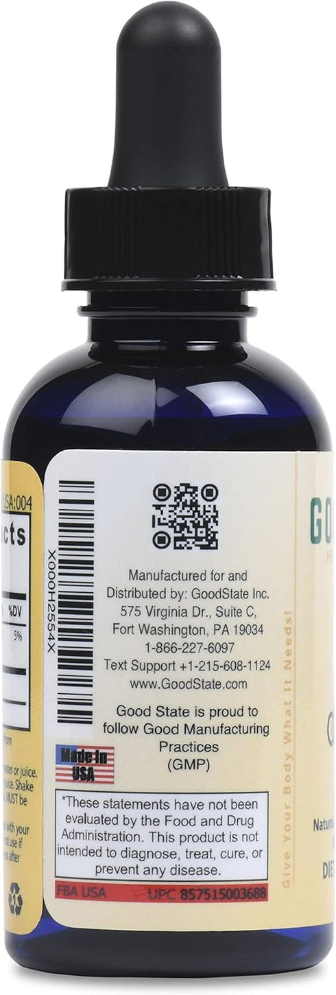 Good State Liquid Ionic Calcium Ultra Concentrate - 10 Drops Equals 50 Mg - 100 Servings Per Bottle 1.6fl. oz...