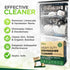 Heavy Duty Dishwasher Cleaner and Deodorizer Tablets, Descaler, Deep Cleaning, Natural Odor and Smell Remover, Calcium, Limescale, Hard Water Mark...
