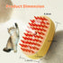 Cat Steam Brush, 3 In1 Steam Cat Brush, Spritz Defur Comb for Cats,Cat Steam Brush for Shedding,Steamy Cat Brush, Cloud Care Cat Brush for Cat,Dog...