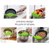 2 Pcs Silicone Clip on Strainer for Pasta Meat Vegetables Fruit, - Fit All Pots and Bowls....