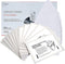 1InTheOffice Paper Shredders Lubricant Sheets 5 1/2"" x 2 3/4"", Shredder Sharpening & Lubricant Sheets, Shredder Cleaning Sheets, 24 Pack...