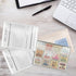 30 Pcs Stamp and Die Storage Bag, 9.4 x 7 Inch Resealable Plastic Storage Pocket, Clear Dies Stamp Storage Pocket for DIY Scrapbooking Paper Card ...
