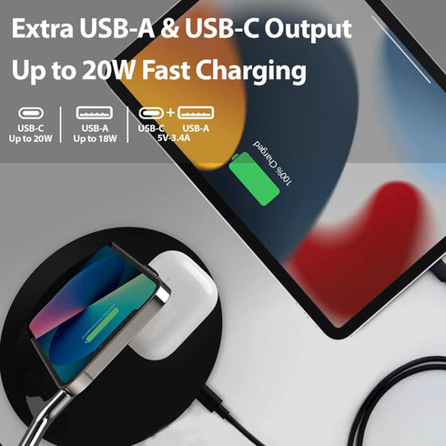 Wireless Charging Stand - Fast Wireless Charger - 3 in 1 Charging Station for Apple AirPods Pro 3 2 Apple Watch Ultra 8 7 SE 6 5 4 iPhone 14Series...