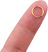 YAKA 1200pcs 9mm Gold Plated Iron Open Jump Rings Connectors Bulk for DIY Craft Earring Necklace Bracelet Pendant Choker Jewelry Making Findings a...